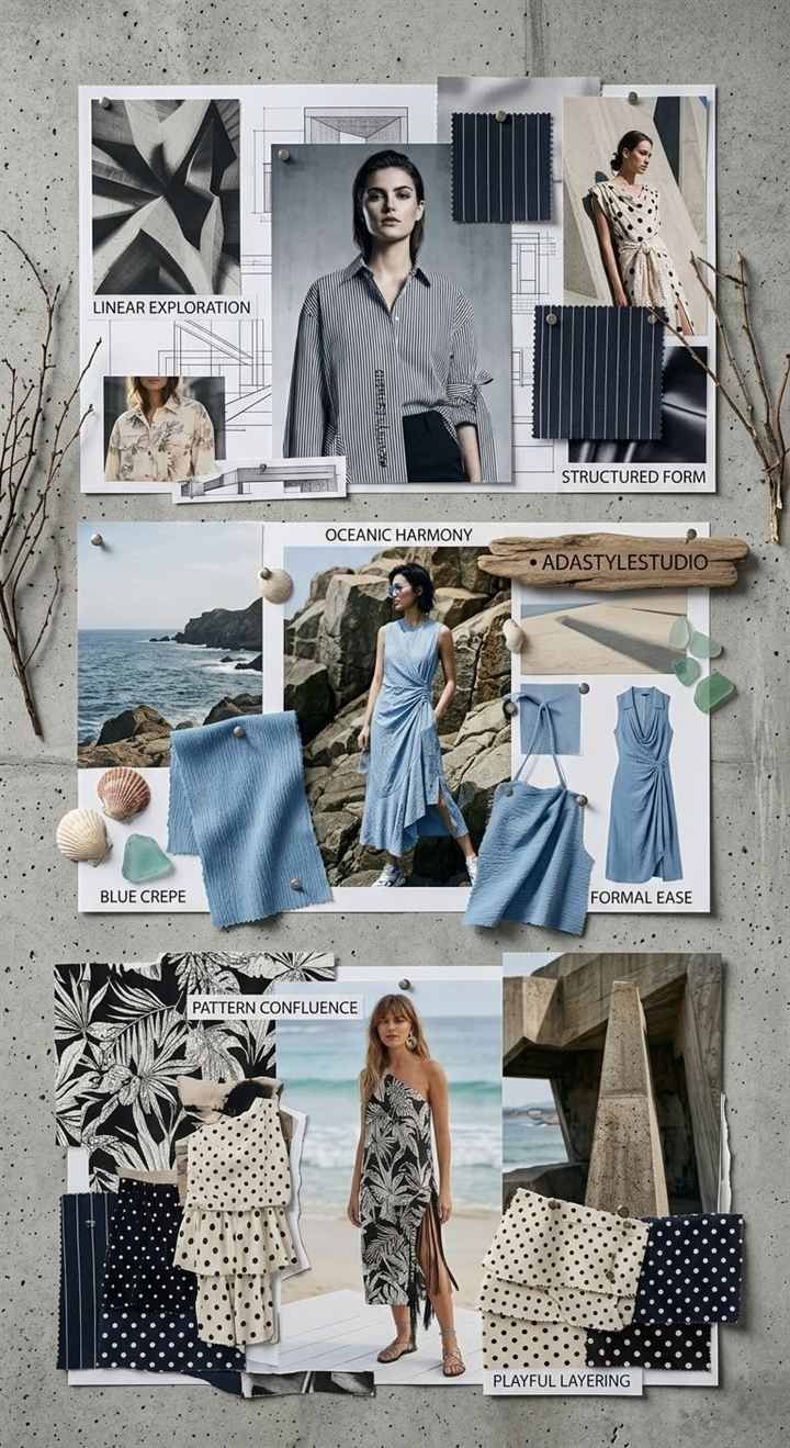 ADASTYLESTUDIO moodboard kolajı